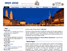 Tablet Screenshot of 2012.msrconf.org